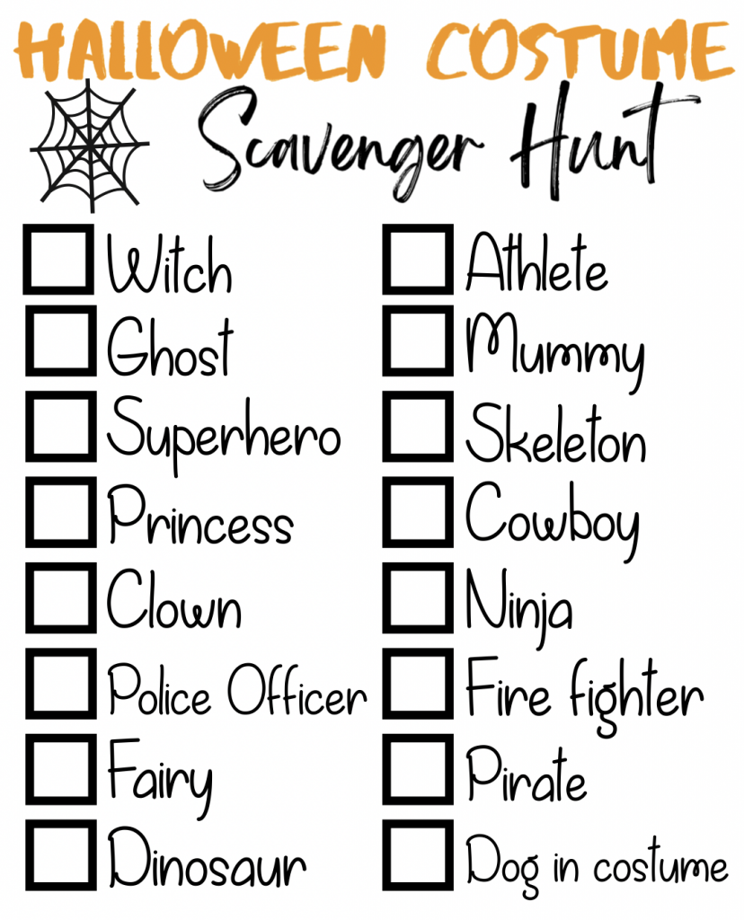 7 Insanely Fun Printable Fall Scavenger Hunt For Kids