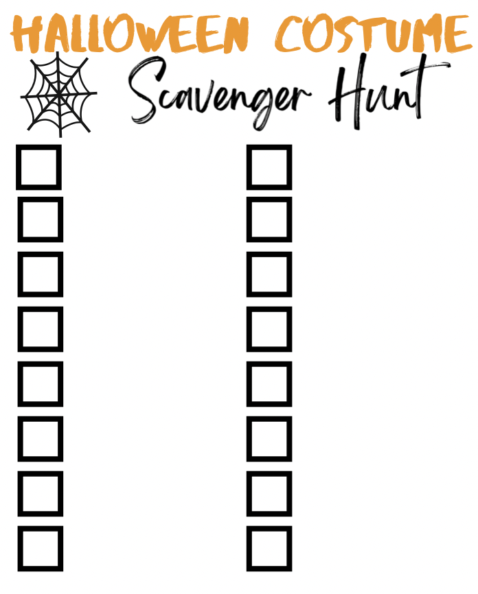 7 Insanely Fun Printable Fall Scavenger Hunt For Kids