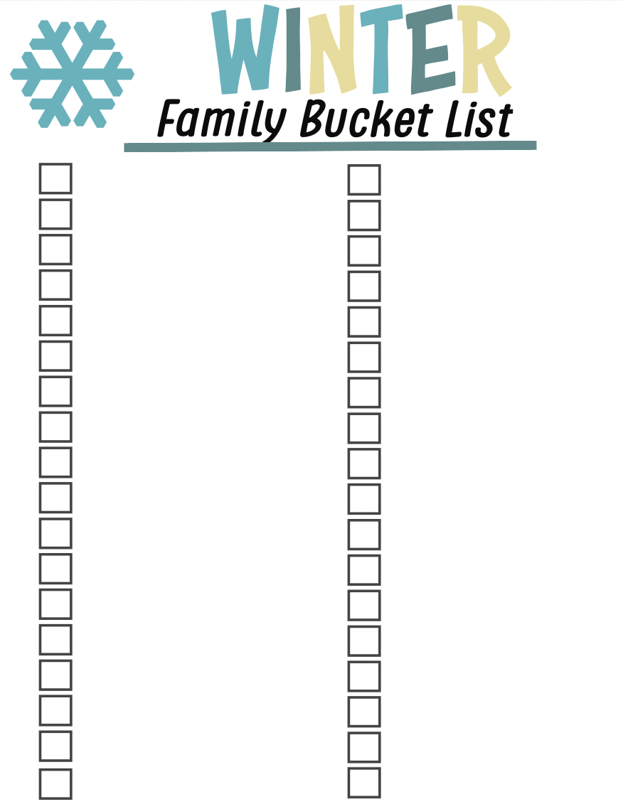 35 Magical Winter Bucket List Activities Your Family Will Absolutely Love
