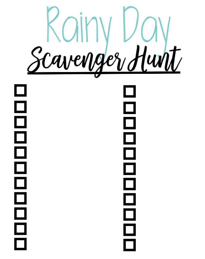 5 Insanely Fun Printable Spring Scavenger Hunt Your Kids Will Have A ...