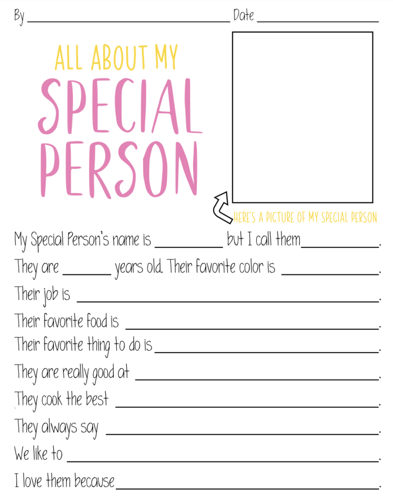 Best Free Printable Mother's Day Questionnaire For Kids - All About My ...