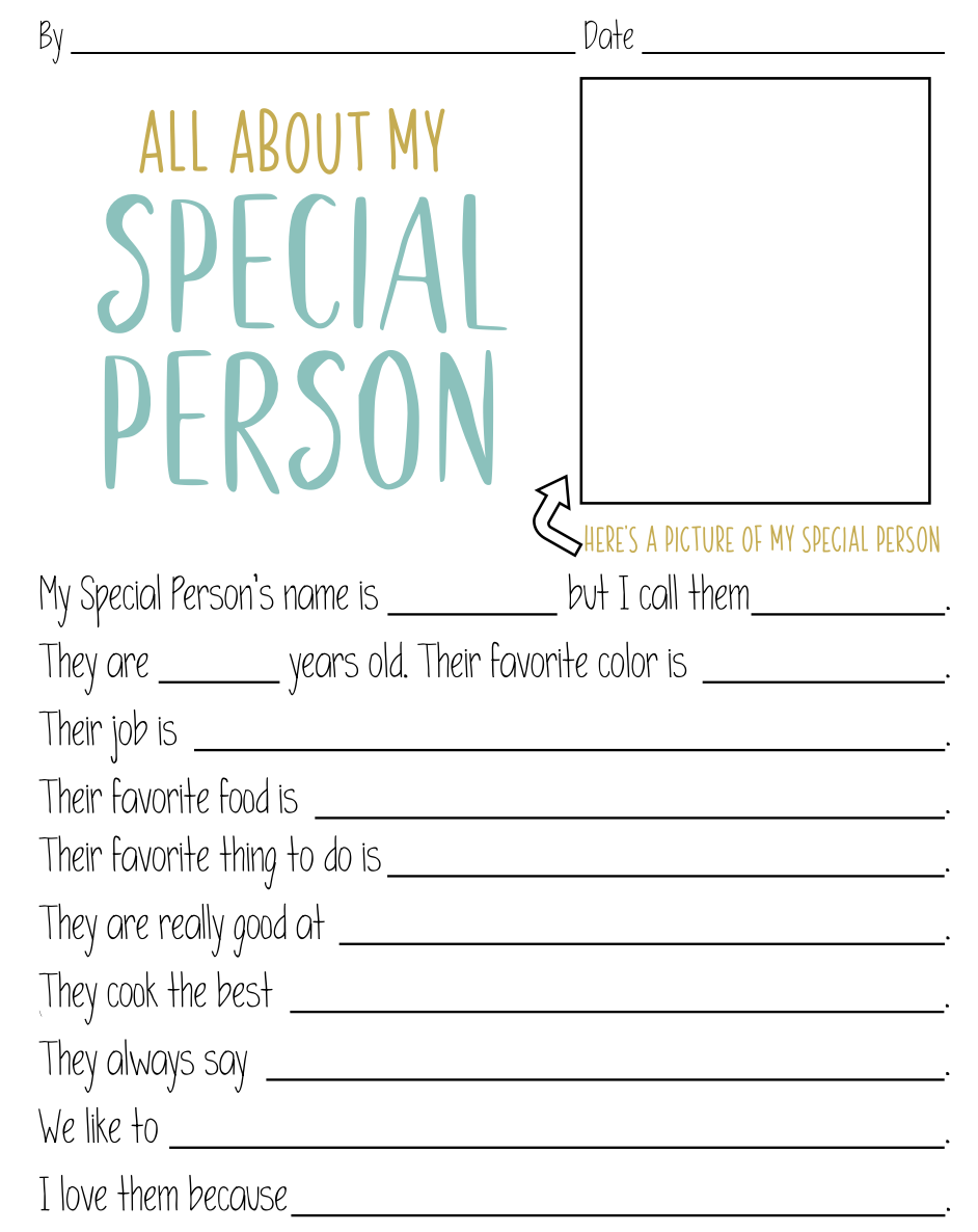 FREE All About My Dad Printable Questionnaire Perfect For Father's Day