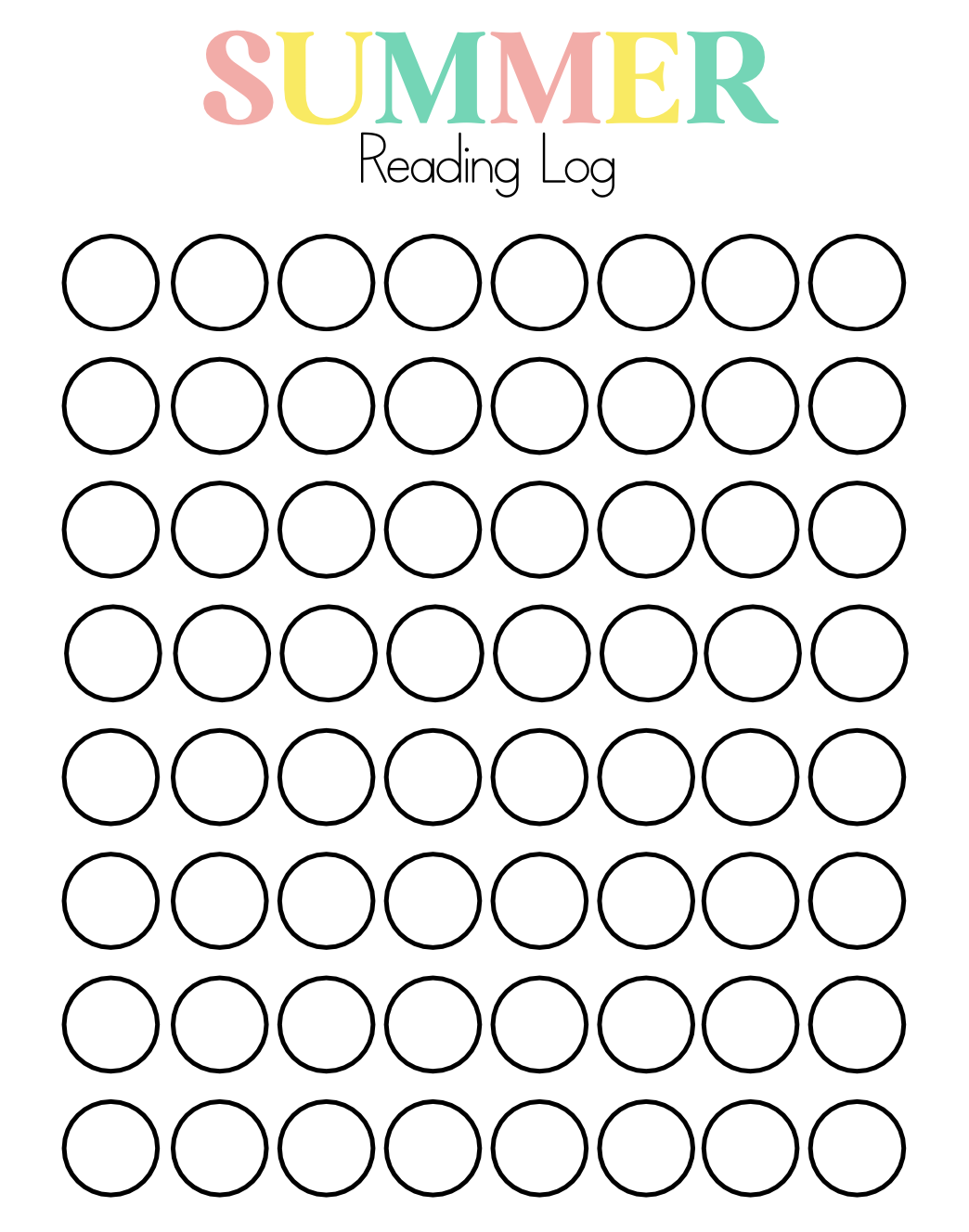 Best Printable Summer Reading Log To Keep Kids Reading All Summer Long