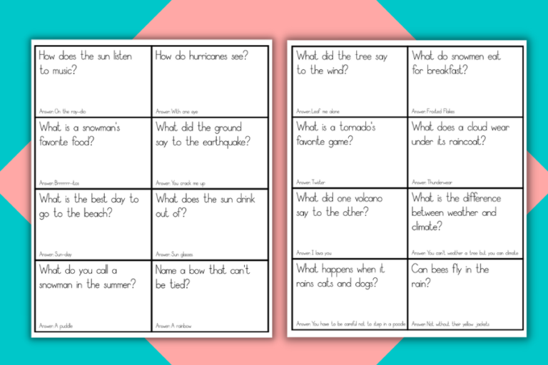 240+ FREE Printable Kid Lunch Jokes To Put In Your Child's Lunchbox For