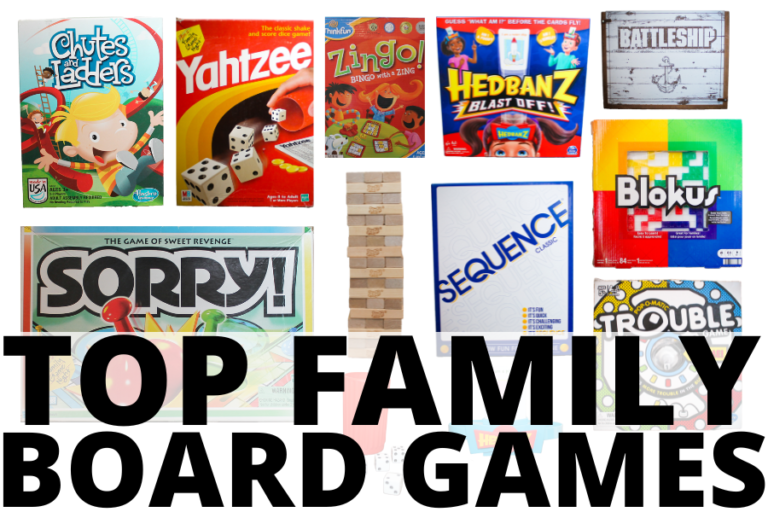 31 Top Family Board Games For Your Next Family Game Night