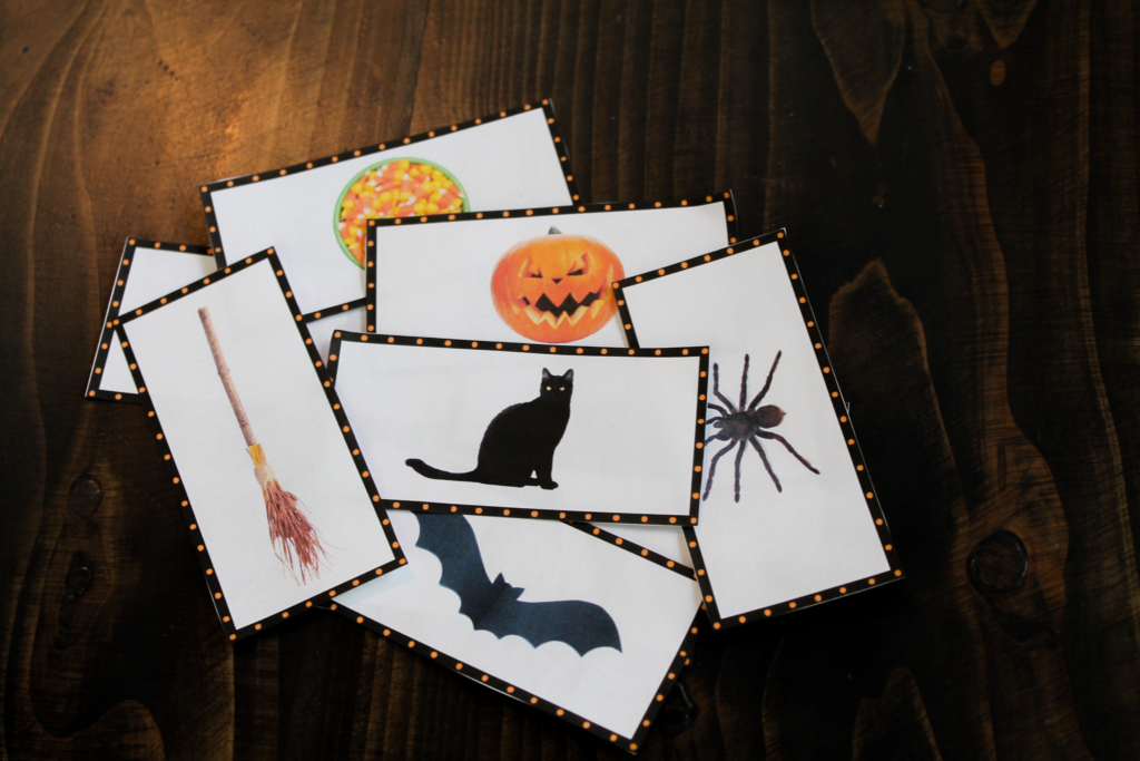 Halloween Charades Card Game (Free Printable)