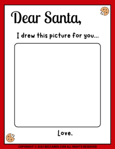 5 Adorable Free Printable Letters To Santa Claus