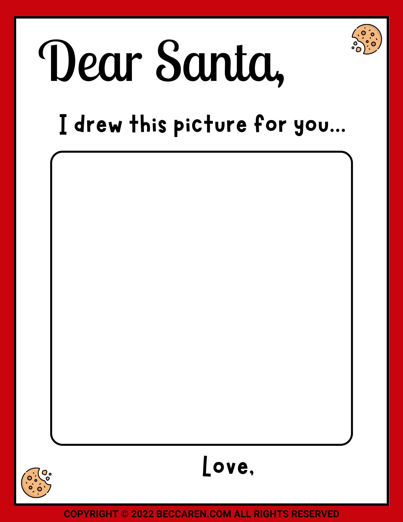 5 Adorable Free Printable Letters To Santa Claus 5 Adorable Free Printable Letters To Santa Claus