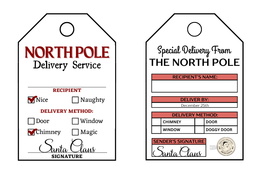 7 Printable Santa Gift Tags To Make Christmas Morning Magical - 7-printable-santa-gift-tags-to-make-christmas-morning-magical