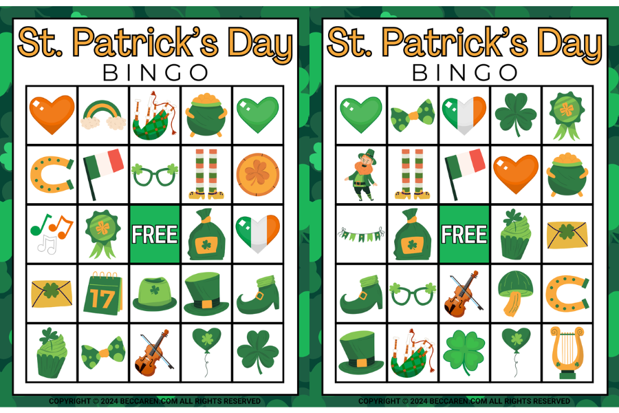 25-free-printable-st-patrick-s-day-bingo-cards for Free Printable St Patrick S Day Card 25 Free Printable St. Patrick's Day Bingo Cards - for Free Printable St Patrick S Day Card